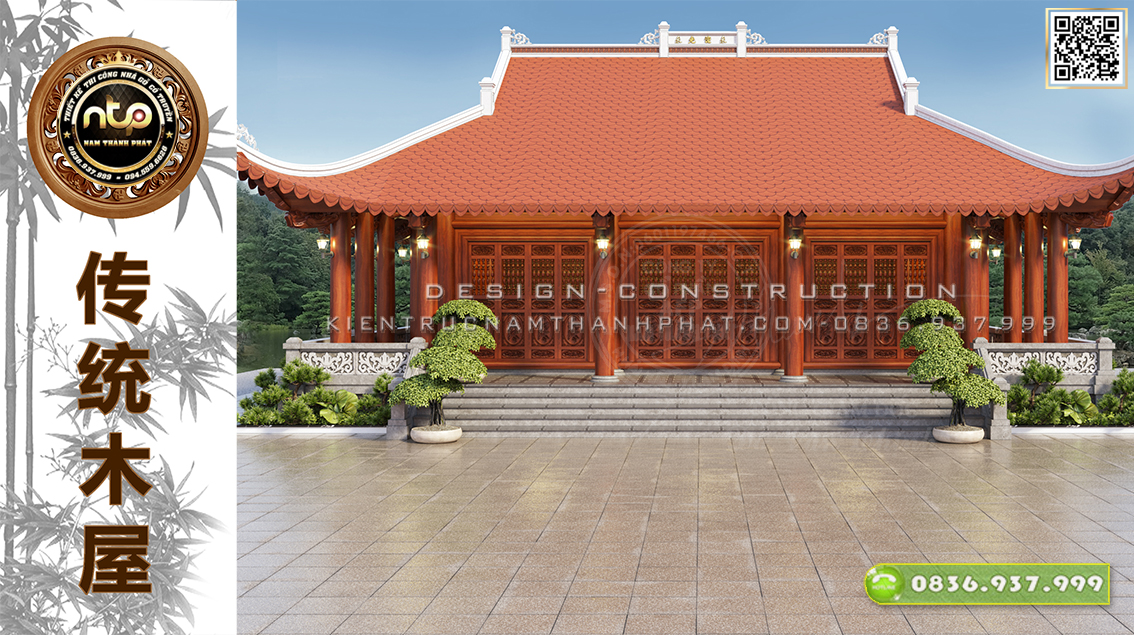 Tìm hiểu về mẫu nhà gỗ 3 gian 2 trái hiên Nam Bộ >> Những mẫu nhà gỗ 3 gian 2 trái đẹp đáng tham khảo | Nhà gỗ Nam Thành Phát 