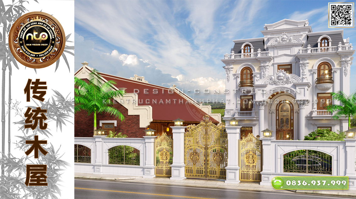 [Nam Thành Phát] Bố trí cổng nhà gỗ đẹp, chuẩn phong thủy trong nhà gỗ cổ truyền bạn đã biết?