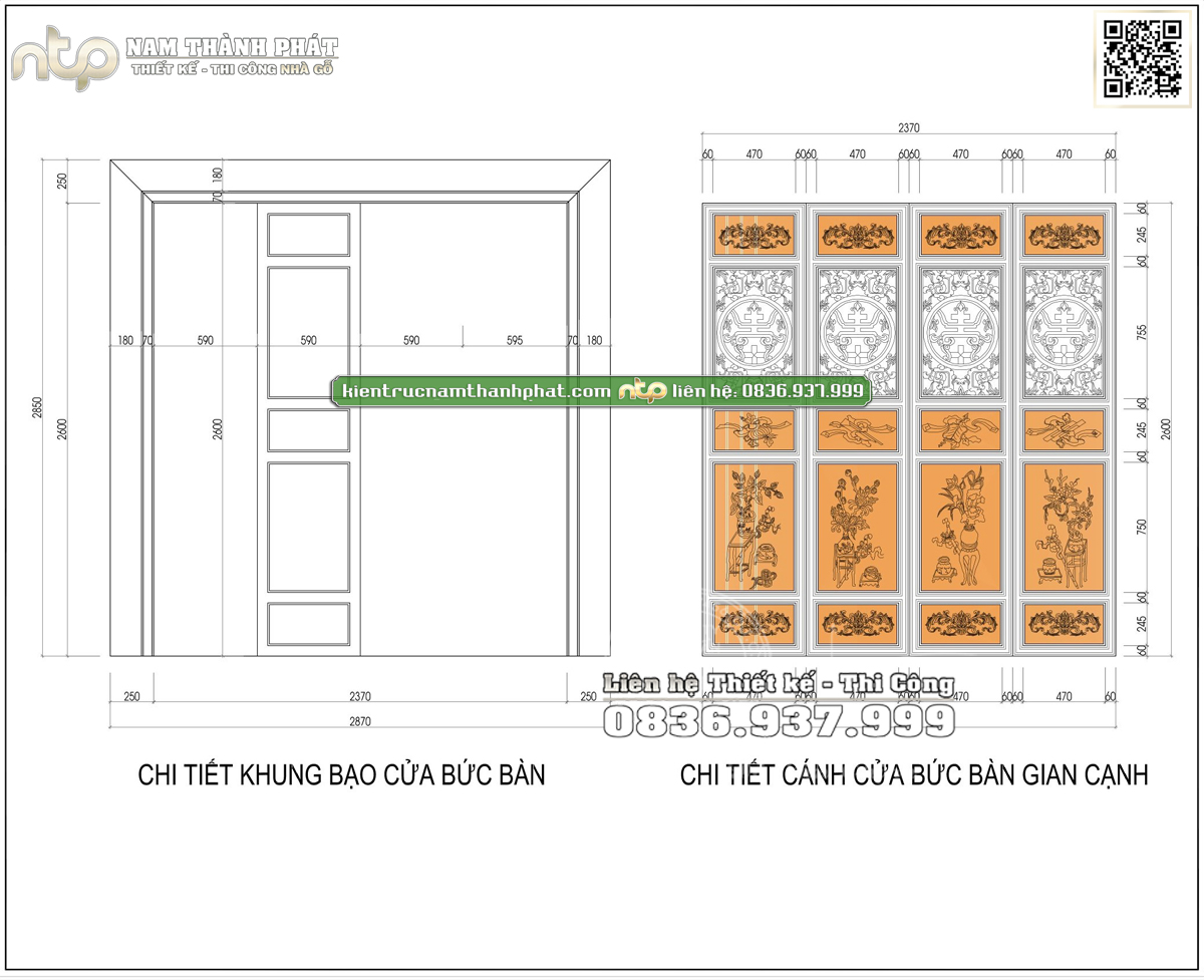 Cửa bức bàn