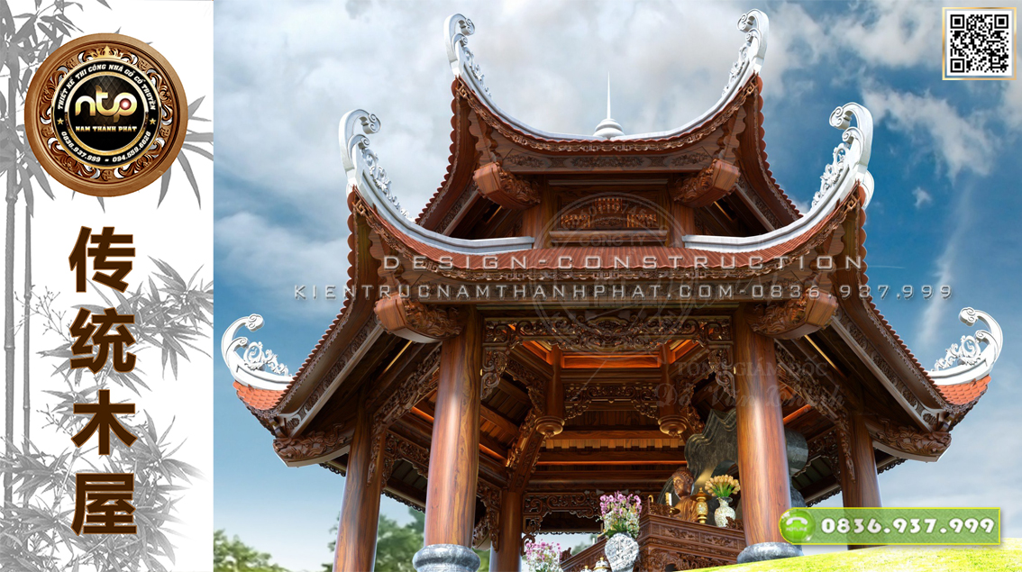 Nhà Gỗ Lục Giác - Nhà Chòi Gỗ Sân Vườn | Chòi Gỗ Gía Rẻ | Gỗ Nam Thành Phát