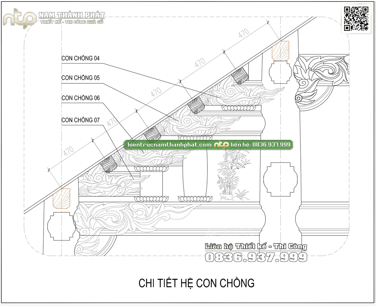 Bản vẽ thiết kế nhà gỗ