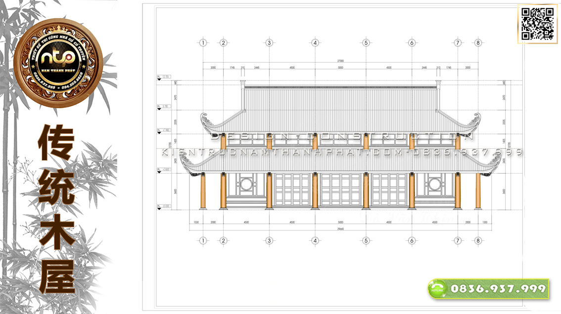 Từ Đường, Nhà Thờ Họ | Thiết Kế Nhà Thờ Họ Gía Rẻ | Nhà Gỗ Nam Thành Phát