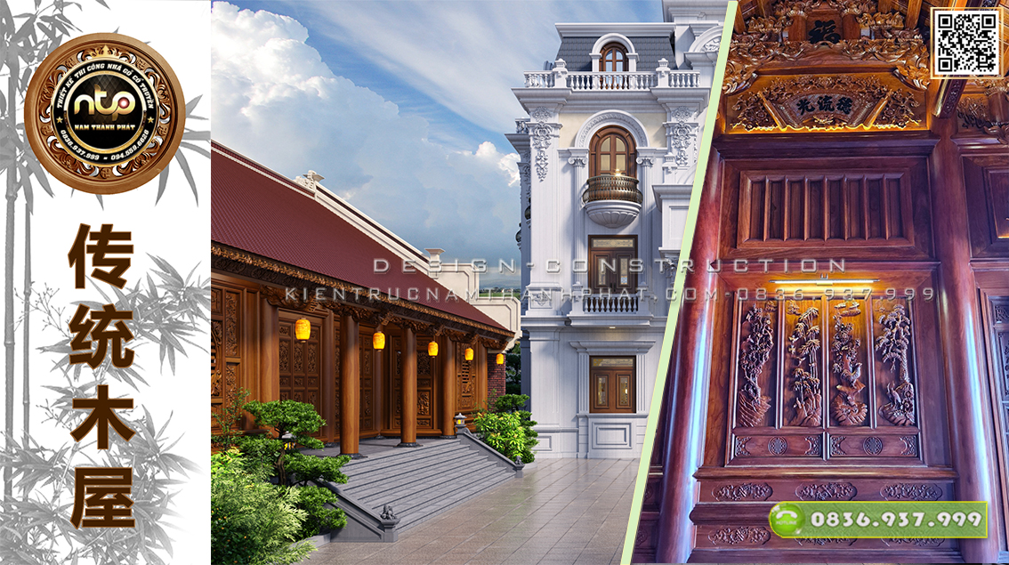 Xu hướng thiết kế nhà gỗ cổ truyền năm 2023 | Nam Thành Phát