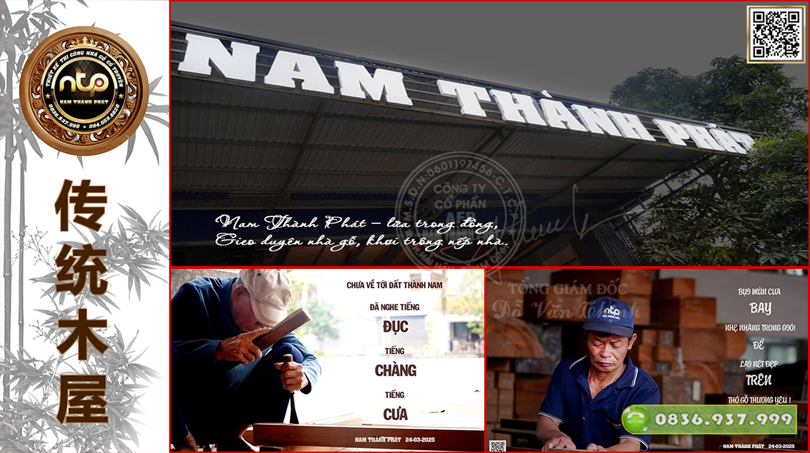 Một Ngày Đầu Hè Tại Xưởng Gỗ Nam Thành Phát – Khi Tiếng Đục, Tiếng Cưa Hòa Cùng Hồn Gỗ Việt