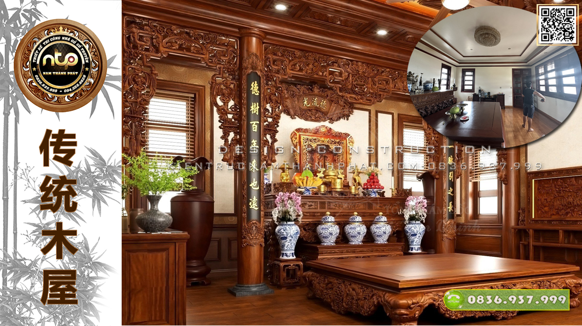 Không Gian Thờ Cúng Cũ Kỹ – Đã Đến Lúc ‘Làm Mới’ Theo Cách Mộc Mạc Mà Sang Của Nam Thành Phát