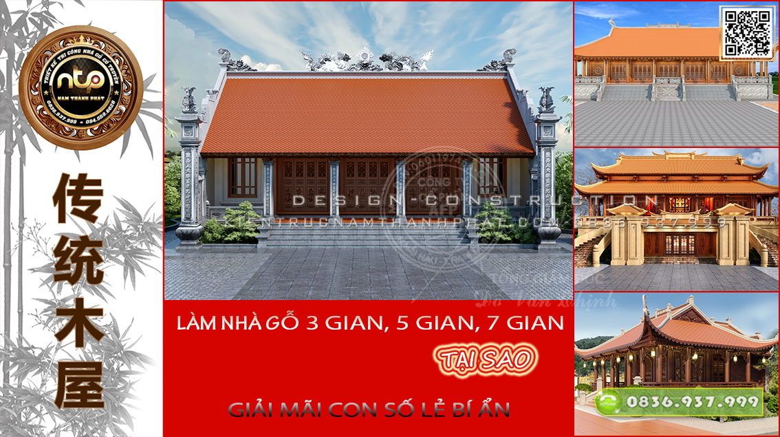 Giải Mã Kiến Trúc Nhà Gỗ Truyền Thống: Vì Sao Chọn Số Gian Lẻ?