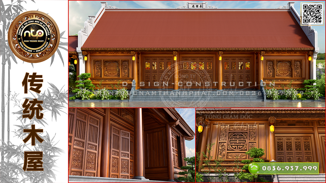 5 Lý Do Bạn Nên Làm Nhà Gỗ 5 Gian 2 Chái Đẹp,  Đẳng Cấp Tại Nam Thành Phát