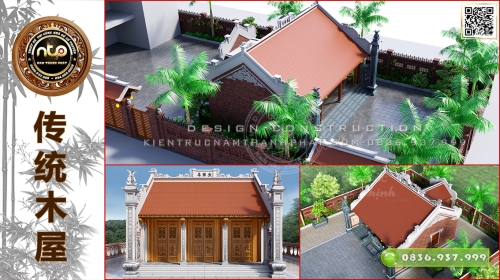 Nhà Gỗ 3 Gian Có Hậu Cung – Báo Giá Chi Phí Thi Công Nhà Gỗ 3 Gian Hậu Cung Mới Nhất