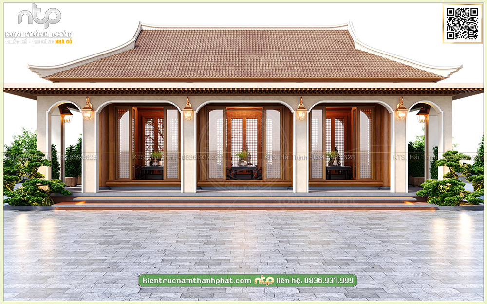 Nhà Gỗ 3 Gian 2 Trái Hiện Đại | Vẻ Đẹp Bình Yên Đậm Chất Resort Ngay Tại Tư Gia | 0836 937 999