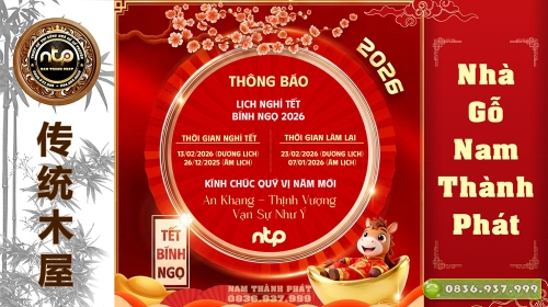 Nam Thành Phát Thông Báo Lịch Nghỉ Tết Nguyên Đán Năm Bính Ngọ 2026