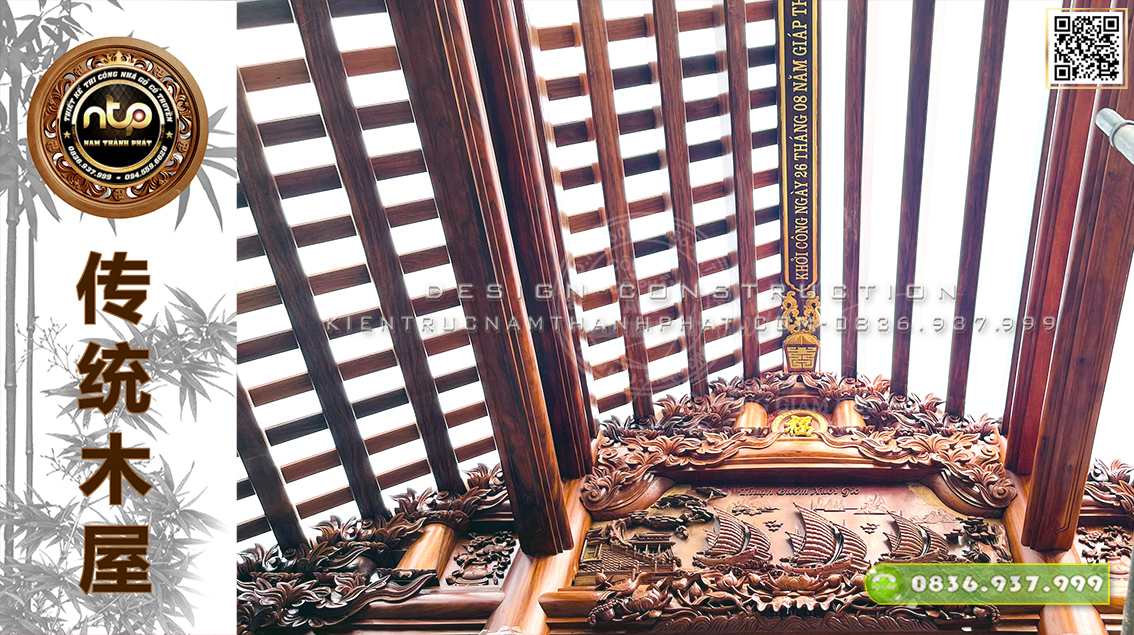 RUI MÈ TRONG NHÀ GỖ CỔ TRUYỀN | NHỮNG LƯU Ý VÀNG KHI THI CÔNG