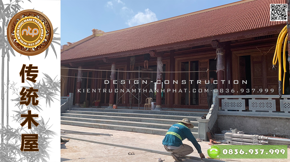 Nhà gỗ cổ truyền có những đặc điểm gì | Lưu ý khi làm nhà gỗ cổ truyền | Nam Thành Phát