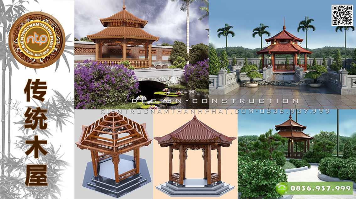 TOP 10+ mẫu nhà chòi lục giác đẹp hút hồn người xem