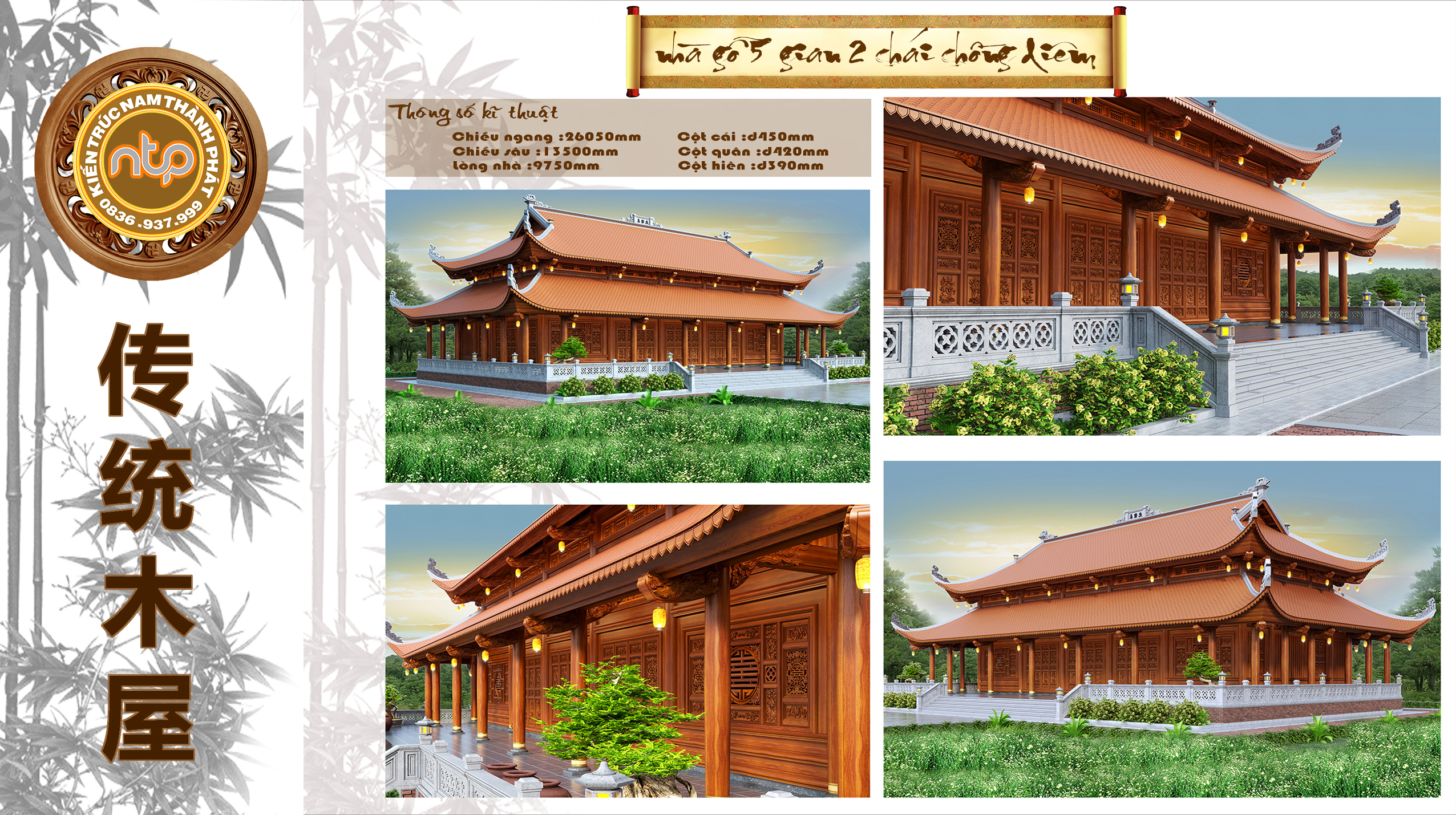 #TOP 15 mẫu nhà gỗ cổ truyền đẹp, độc đáo | Nhà gỗ kẻ truyền | Kết cấu nhà gỗ kẻ truyền