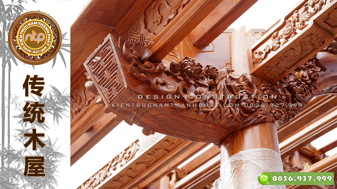 Kẻ hiên trong nhà gỗ | Ý nghĩa hoa văn của kẻ hiên | KIẾN TRÚC NAM THÀNH PHÁT