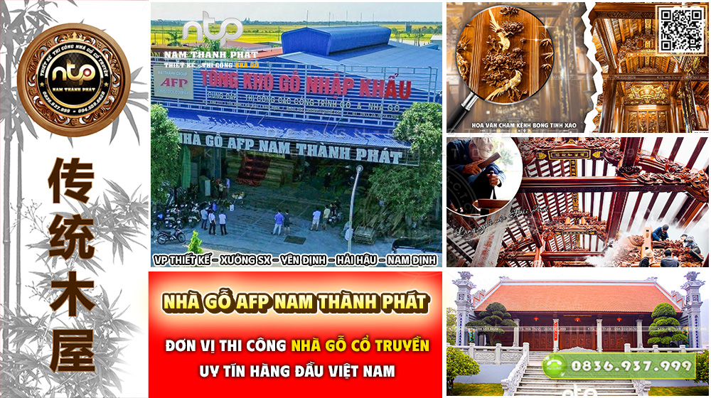Nhà Gỗ Nam Thành Phát – Đơn Vị Thi Công Nhà Gỗ Cổ Truyền Uy Tín Hàng Đầu Việt Nam