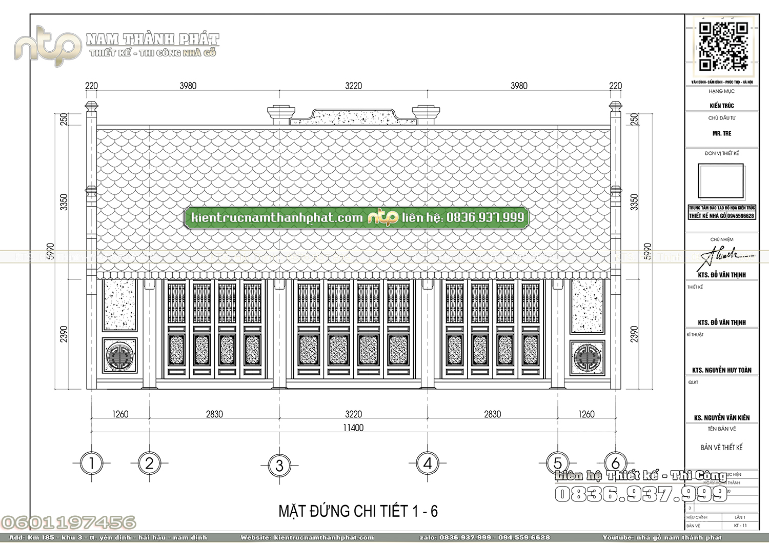 10+ MẪU BẢN VẼ NHÀ GỖ 3 GIAN ĐẸP ẤN TƯỢNG, TRUYỀN THỐNG