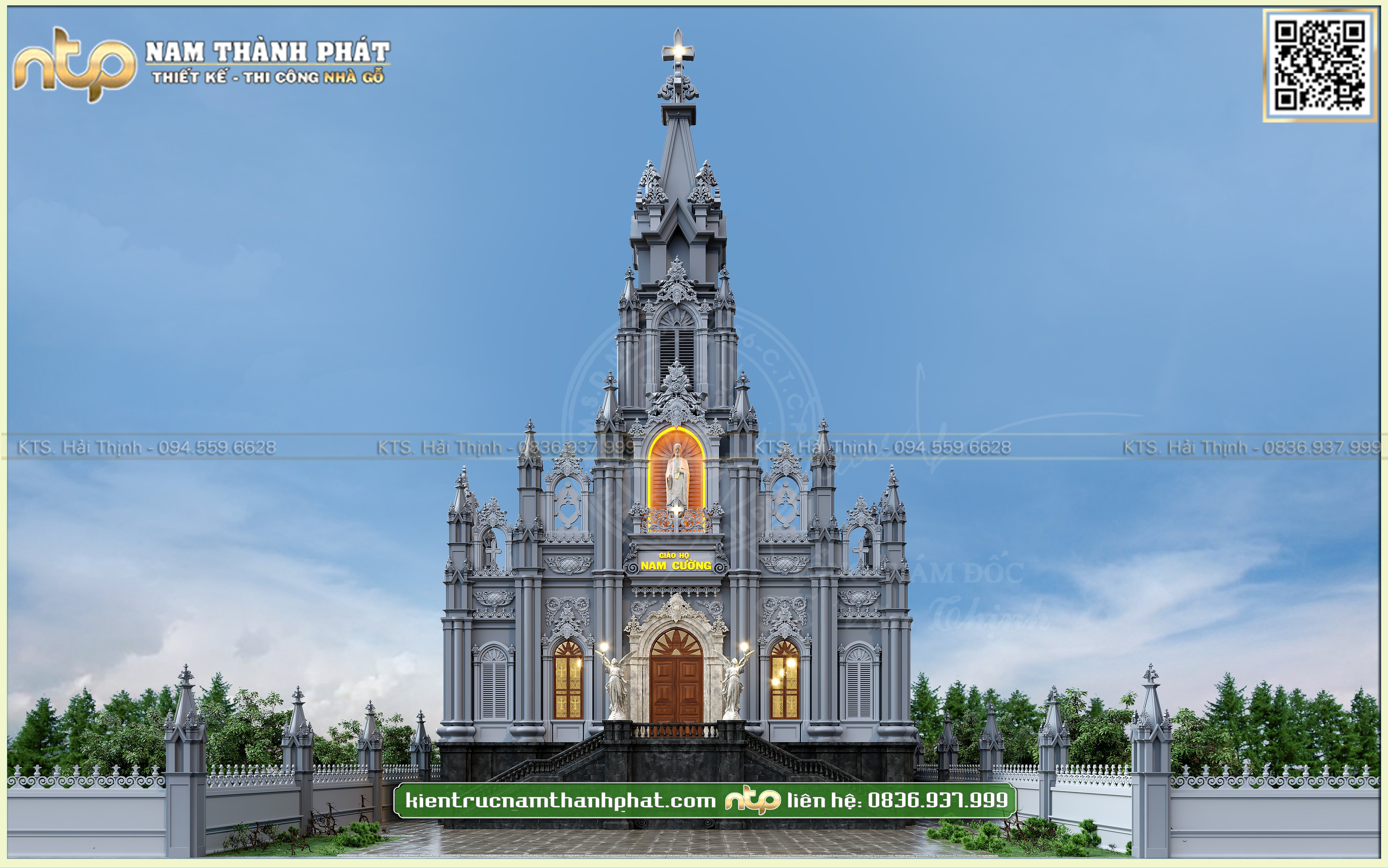 Nhà thờ giáo họ Nam Cường - Hai Giáp