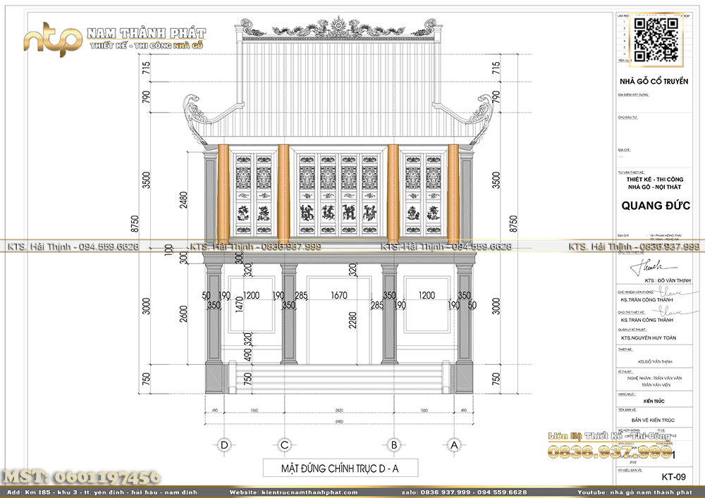 Nhà gỗ trên tầng 2 - mẫu nhà gỗ 3 gian 4 mái đao đẹp năm 2023