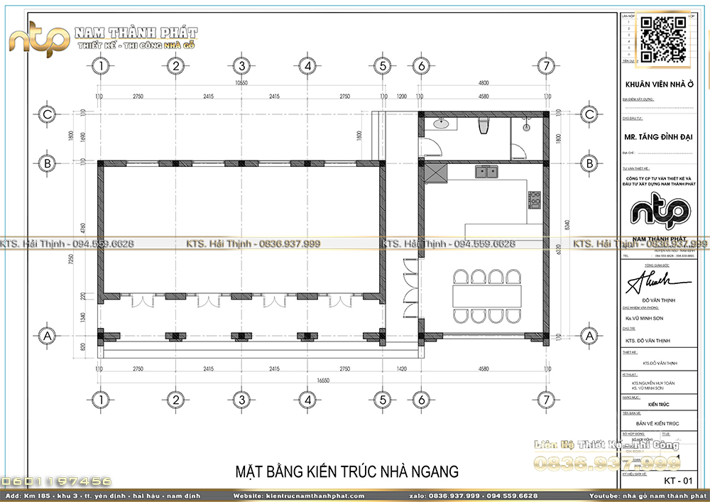 Nhà gỗ 3 gian 2 dĩ trên tầng 2 kết hợp nhà ngang