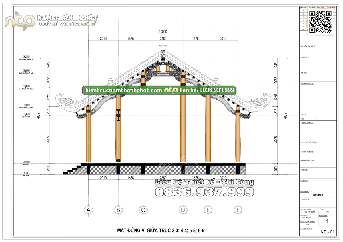 10+ MẪU BẢN VẼ NHÀ GỖ 3 GIAN ĐẸP ẤN TƯỢNG, TRUYỀN THỐNG