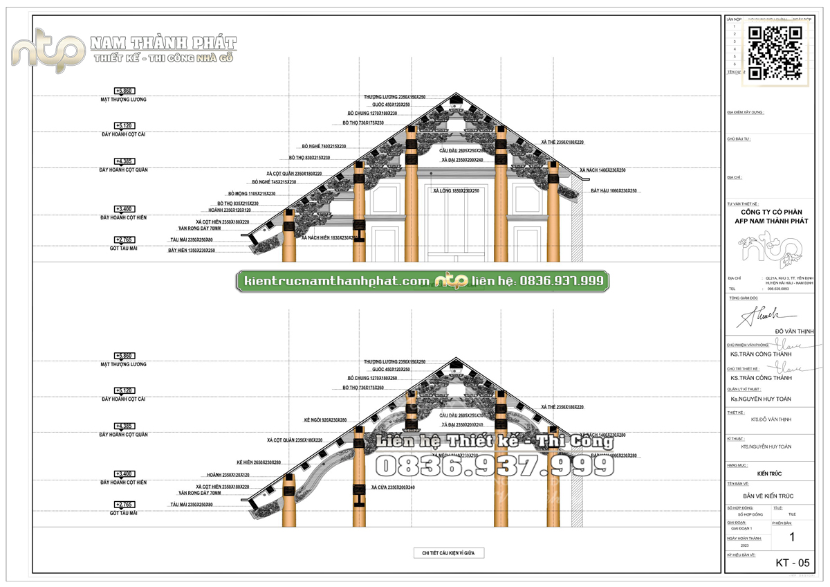 10+ MẪU BẢN VẼ NHÀ GỖ 3 GIAN ĐẸP ẤN TƯỢNG, TRUYỀN THỐNG